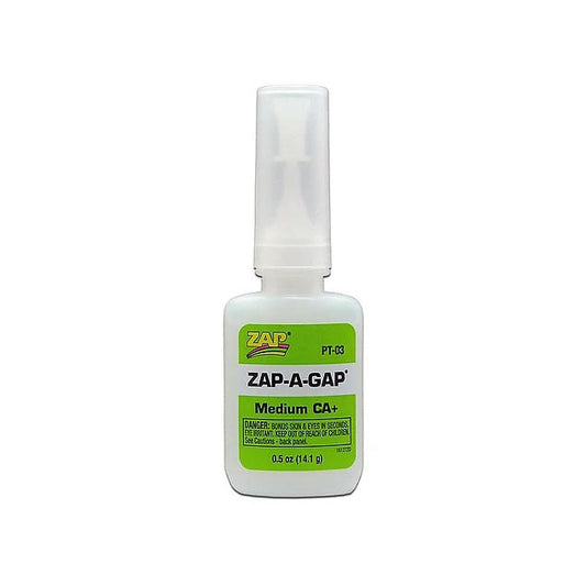 Image of ZAP Medium CA (Cyano-Acrylate) Glue 1/2oz PAAPT-03