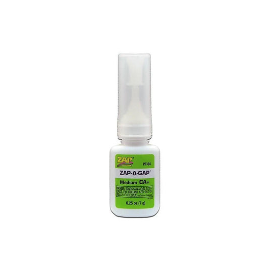Image of ZAP Medium CA (Cyano-Acrylate) Glue 1/4oz PAAPT-04