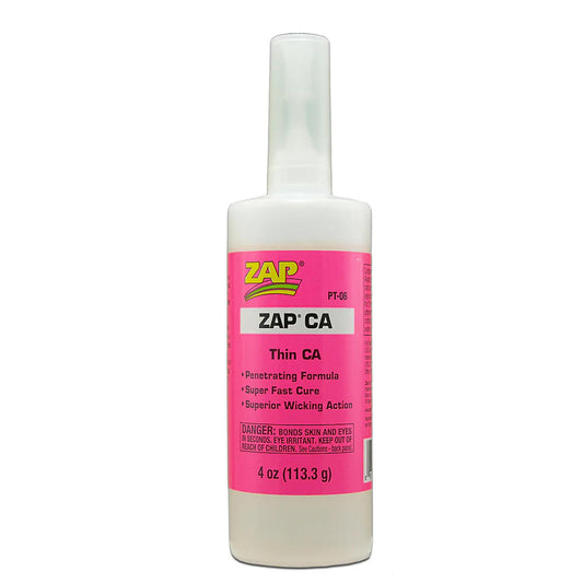 Image of Zap CA Glue 4oz Bottle