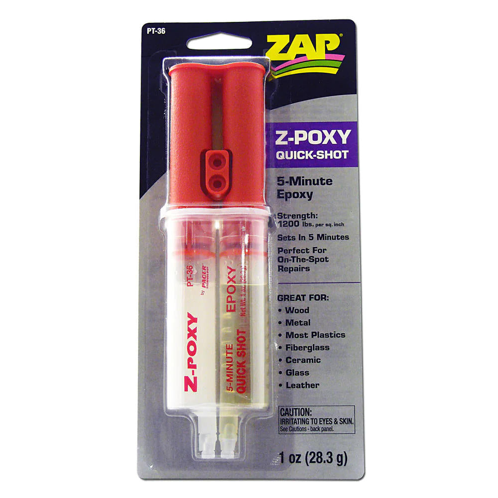 Image of 1oz Z-Poxy 5 Min Syringe