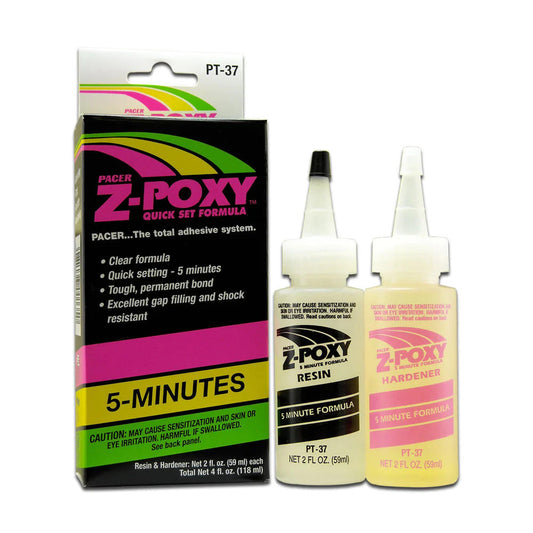 Image of Z-Poxy 5 Minute Epoxy 4 oz. Set