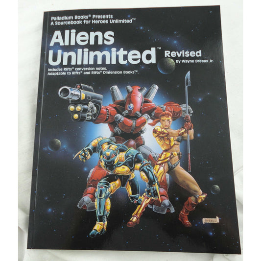 Image of Aliens Unlimited Role Playing Game Revised Edition by Palladium PAL0515 (SC)