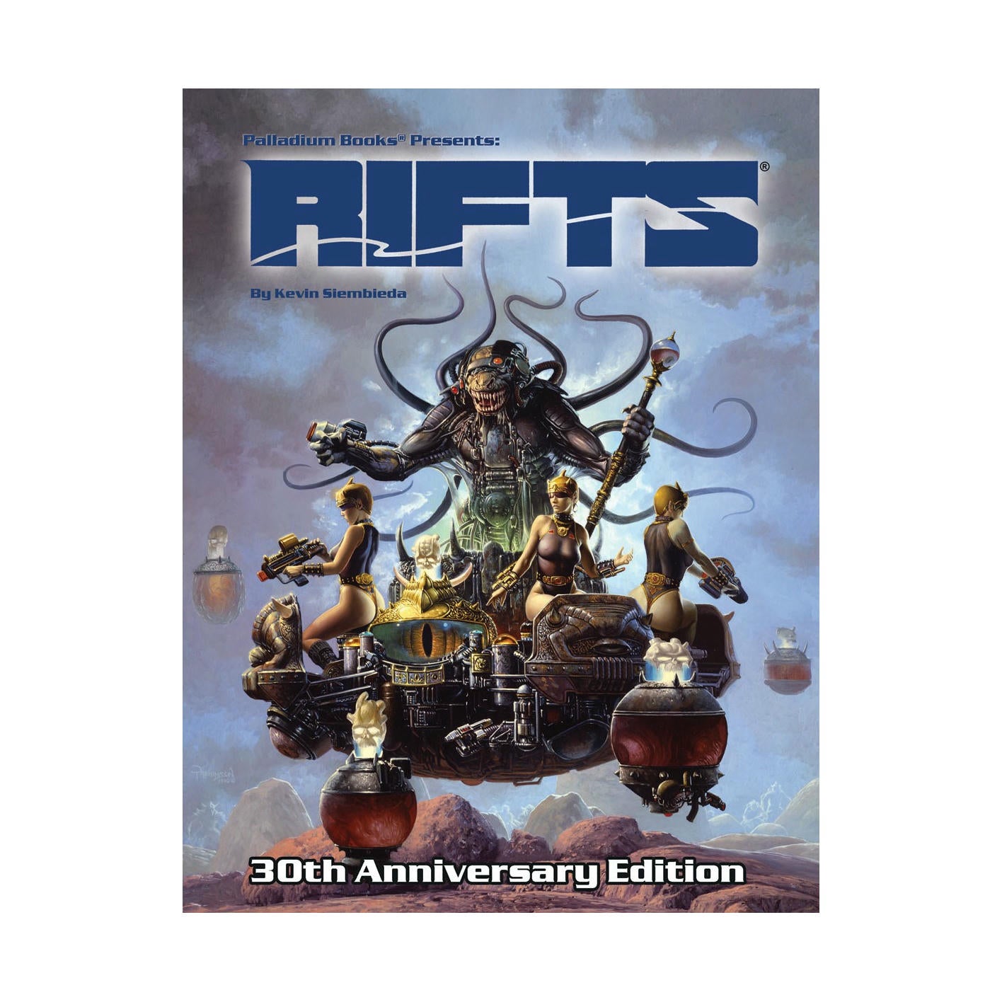 Image of Rifts Roleplaying game RPG 30th Anniversary Edition by Palladium PAL0800HC30