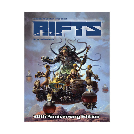 Image of Rifts Roleplaying game RPG 30th Anniversary Edition by Palladium PAL0800HC30
