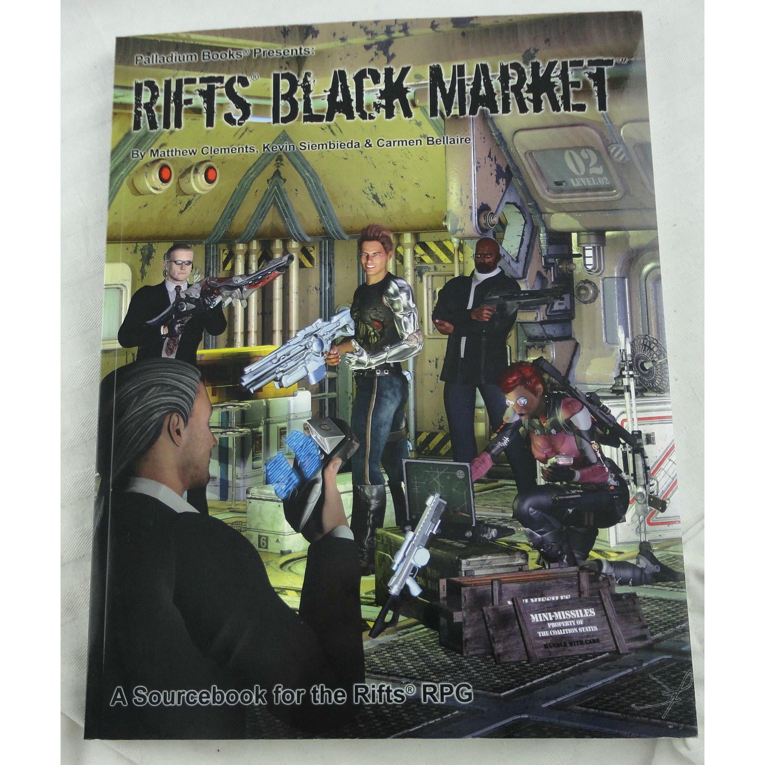 Image of Rifts Roleplaying game RPG Black Market Sourcebook by Palladium PAL0886