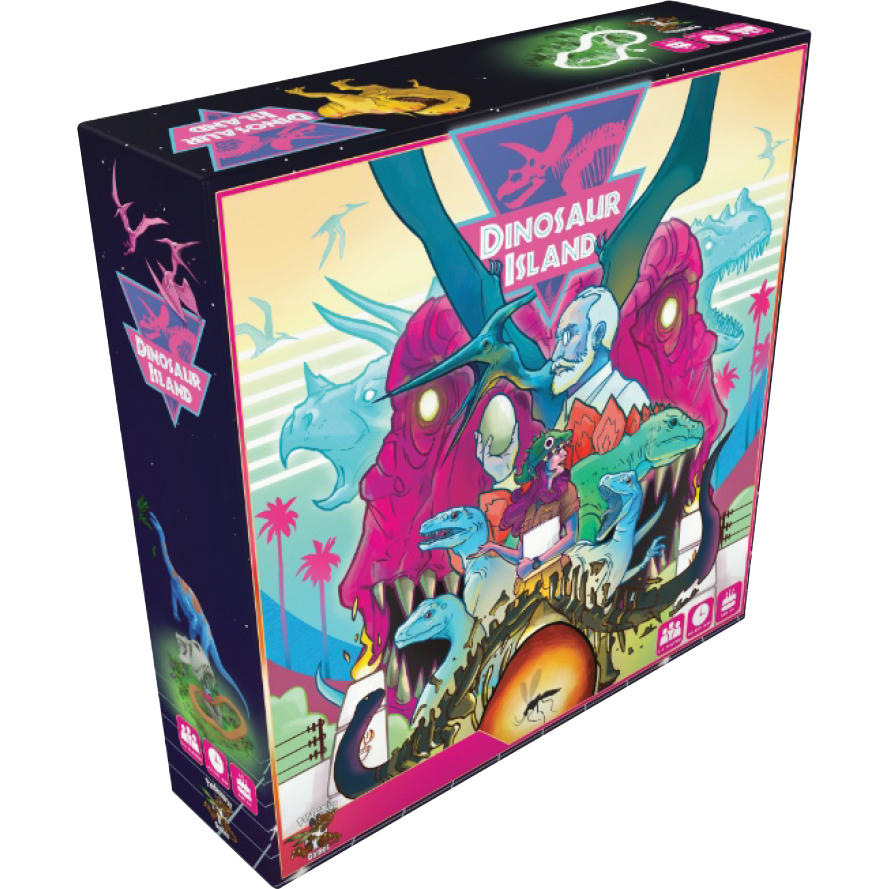 Image of Dinosaur Island Board Game by Pandasaurus Games PAN201703