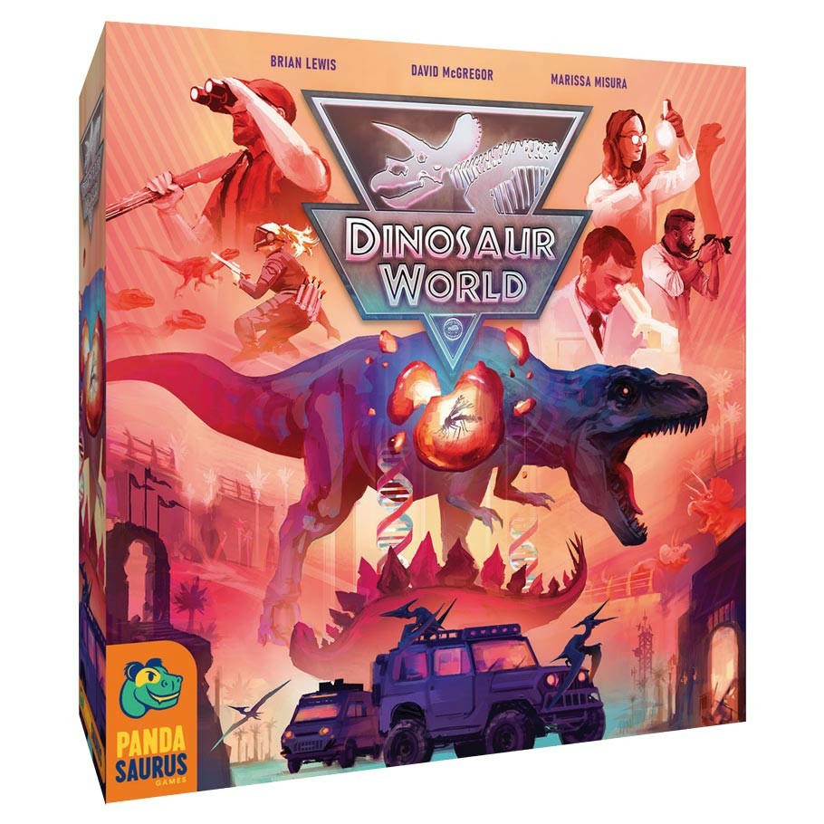 Image of Dinosaur World Board Game by Pandasaurus Games PAN202106