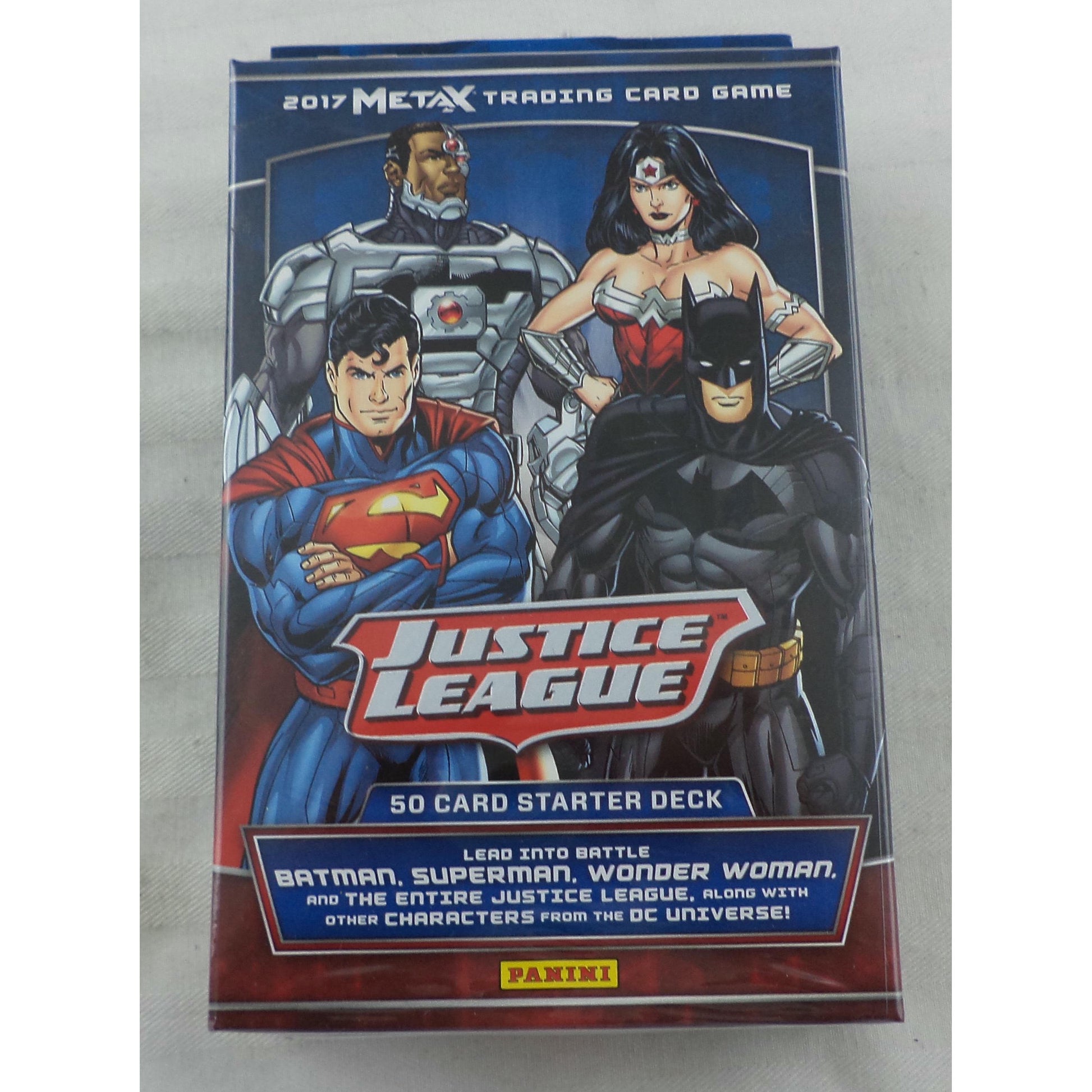 Image of DC Comics 21027 Justice League Meta X Card Game Starter Deck PAN90708