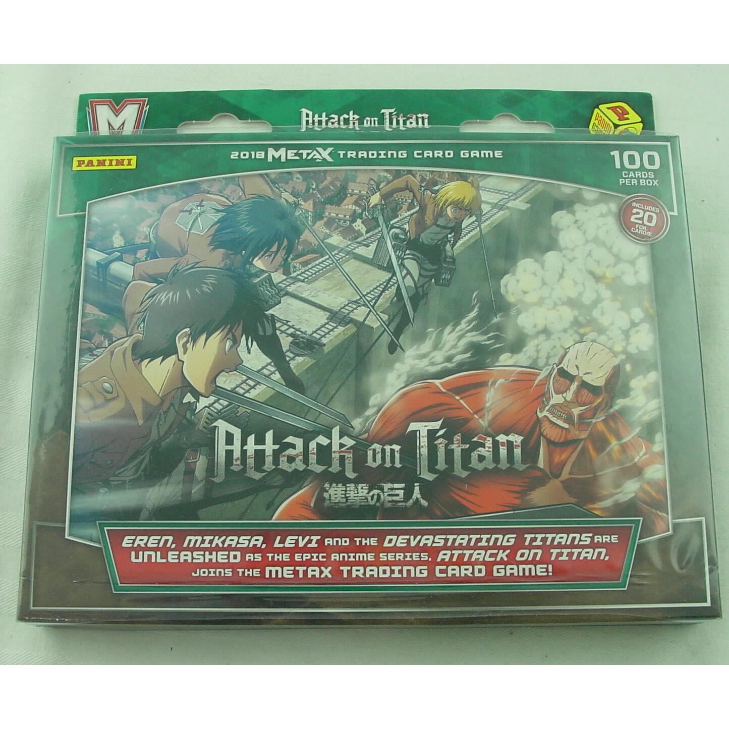 Image of MetaX Attack on Titan Trading Card Game 2- Player Starter Set PAN91605