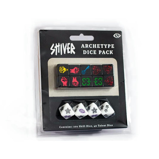Image of Shiver Gothic RPG Archetype Dice Pack by Parable Games PARSHI004EN