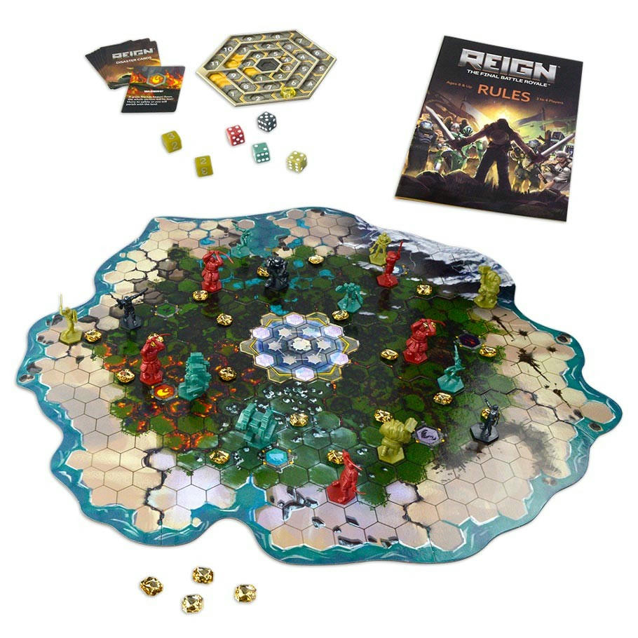 Image of Reign: The Final Battle Royale Board Game by Playmonster Games PAT7487