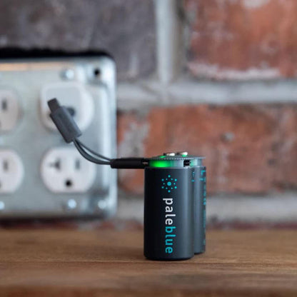 Image of Pale Blue Lithium Ion Rechargeable C Batteries 2pk