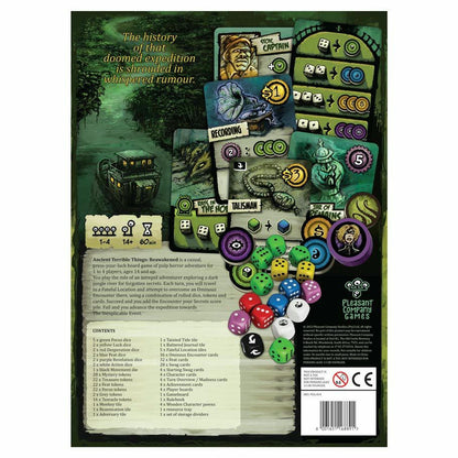 Image of Ancient Terrible Things Reawakened - A Pulp Horror Dice Game PCG014