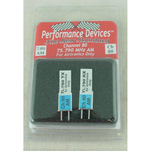 Image of Airtronics 75Mhz Am Crystal Set - Channel 80 75.790Mhz PDV1001080