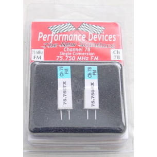 78 FM CRYSTAL SET, 75.750:HRC
