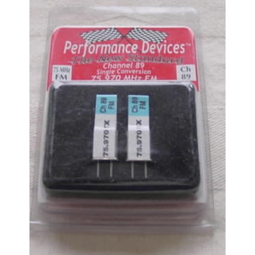 75Mhz FM Crystal Set Hitec - Channel 89