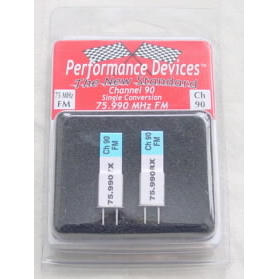 90 FM CRYSTAL SET, 75.990:HRC Single conversion