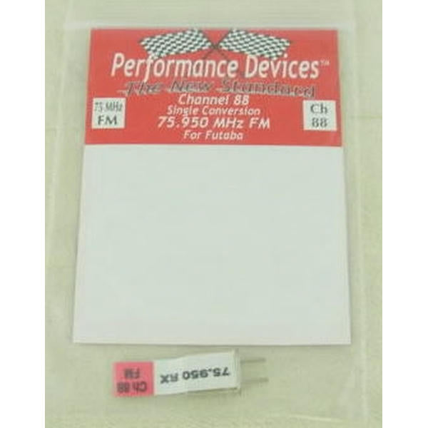 Image of Futaba 75Mhz FM Receiver Crystal - Channel 63 75.450Mhz