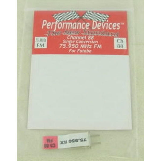 Image of Futaba 75Mhz FM Receiver Crystal - Channel 63 75.450Mhz