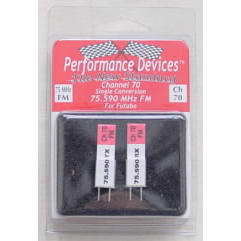 70 FM Crystal Set - Futaba Single Conversion 75Mhz)