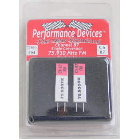87 FM Crystal Set - Futaba Single Conversion 75Mhz