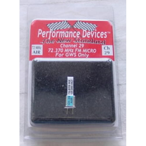 GWS Chan 29 FM Micro Crystal 72.370MHZ