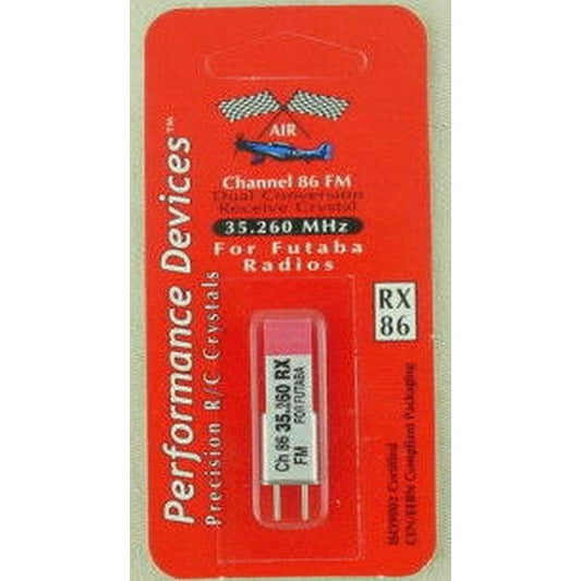 Futaba 35Mhz CH86 DC RX Crystal