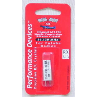 Futaba Single Conversion 36Mhz Receiver Crystal (Channel 613 - 36.130)