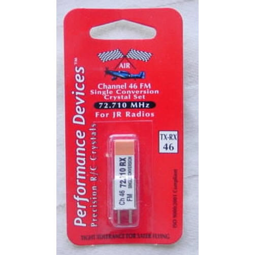 JR 72.710MHz Chan 46 TX/RX Crystals