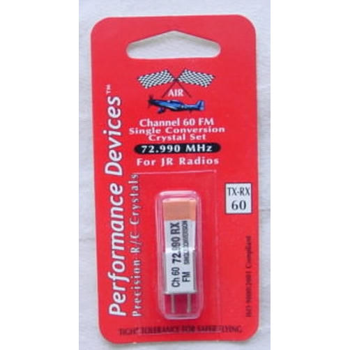 72.990MHz Chan 60 TX/RX Crystal Set