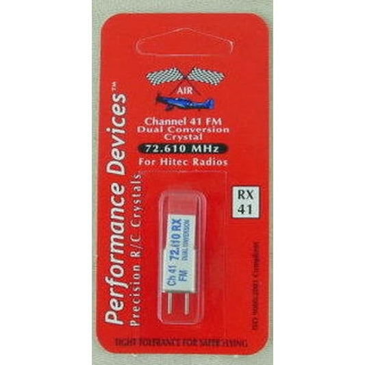 Hitec DC RX Crystal CH41 72.610Mhz