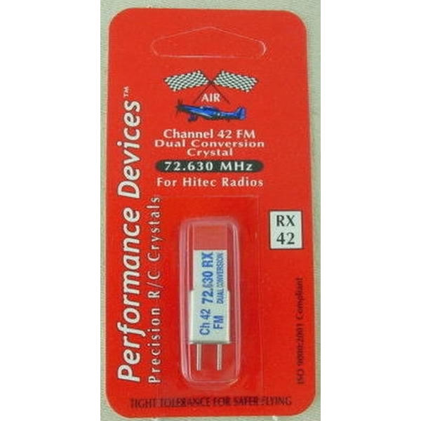 Hitec DC FM crystal CH42 72.630