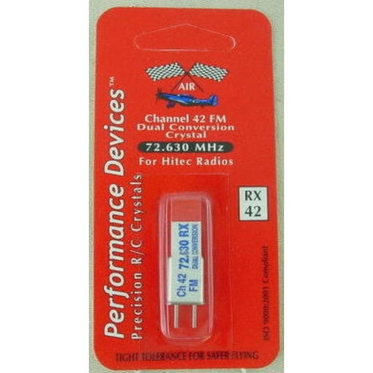Hitec DC FM crystal CH42 72.630