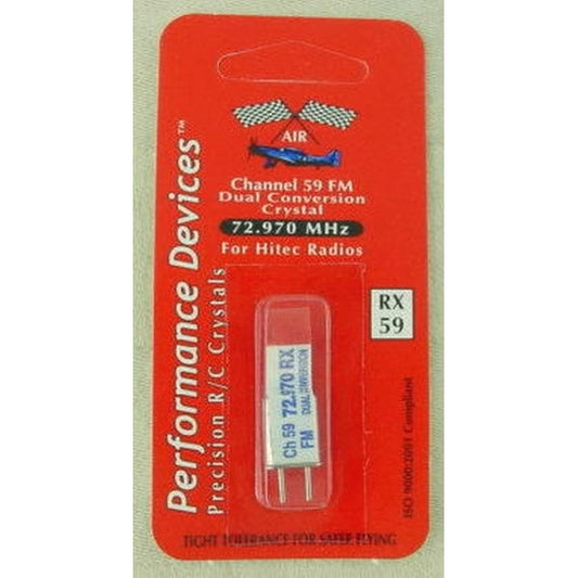 Hitec FM DC RX Crysatal CH59 72.970