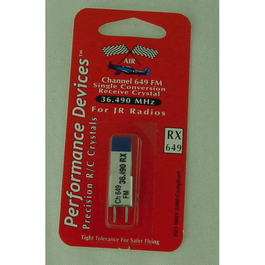 JR SC RX Crystal 36Mzh CH649 36.490Mhz