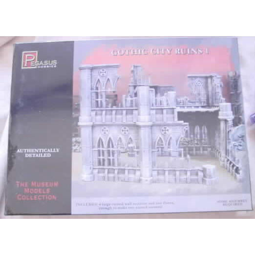 Pegasus Hobbies Gothic City Building Ruins Set 1