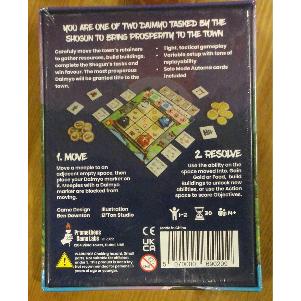Image of Micro Dojo Board Game by Prometheus Game Labs PGLMD001