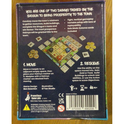 Image of Micro Dojo Board Game by Prometheus Game Labs PGLMD001