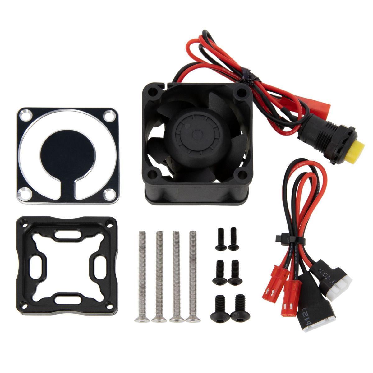 Image of 4028 ESC Cooling Fan, Black, for Hobbywing MAX6, MAX8,