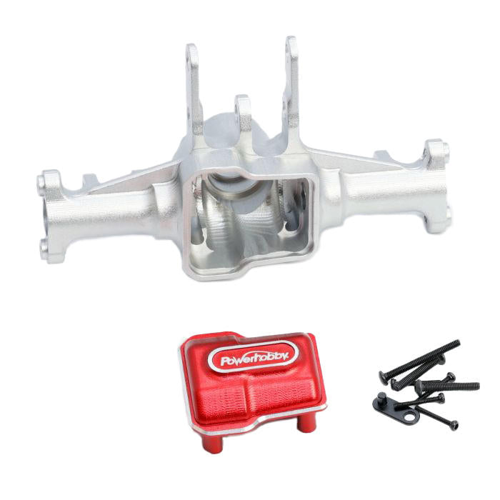 Image of Aluminum Front Axle Housing Silver Traxxas TRX-4M