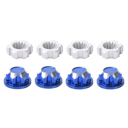 Image of 24mm Wheel Adapters & 17mm Wheel Nuts,for X-Maxx 4x4