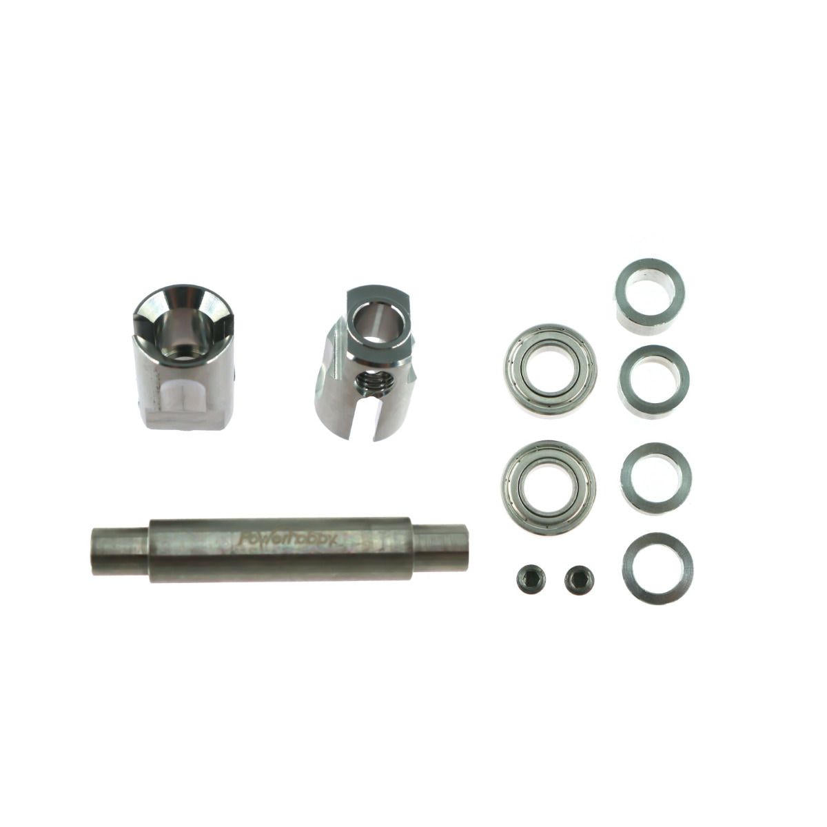 Image of Titanium Center Drive Spool Assembly, for Arrma 6s / 1/7th