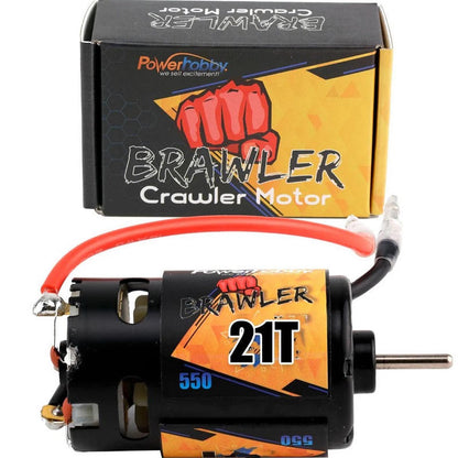 Image of 550 Size 21T Brushed Motor, w/ Reverse Rotation, for Traxxas