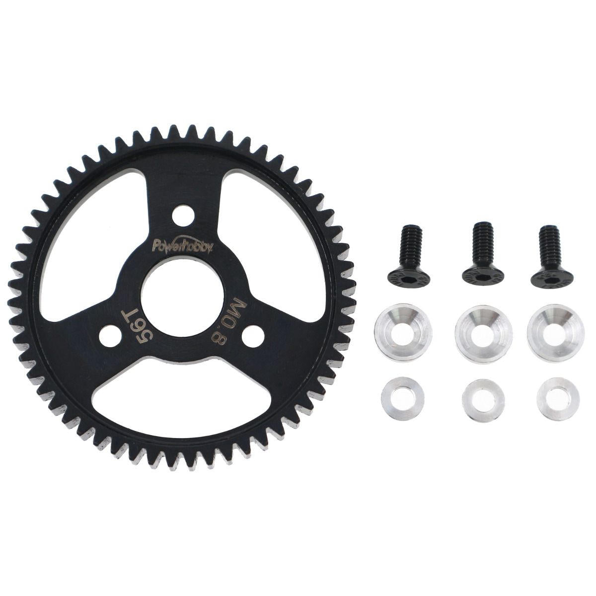 Image of 32P 0.8M Hardened Steel Spur Gear 56T