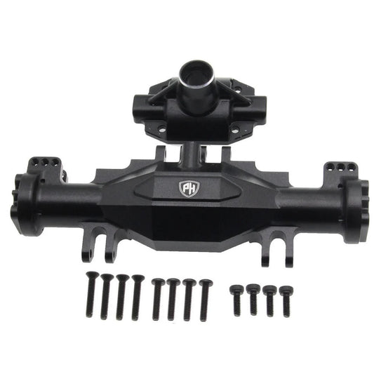 Image of Aluminum Front or Rear Axle Housing Set, Black, for Losi