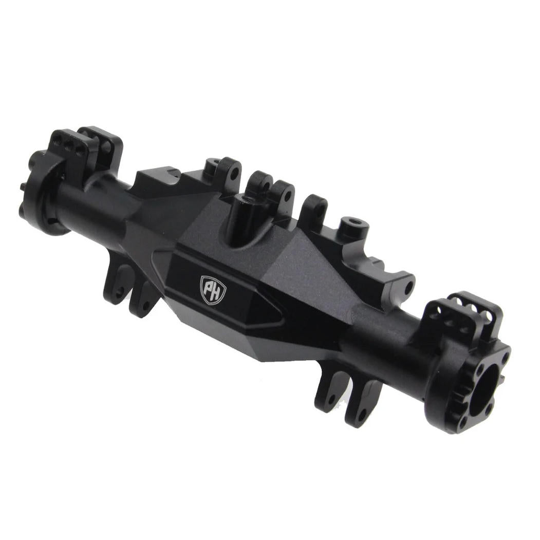 Image of Aluminum Front or Rear Axle Housing Set, Black, for Losi