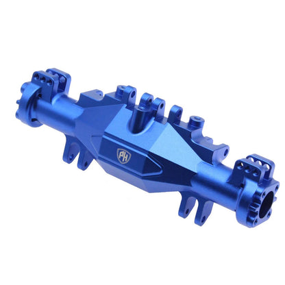 Image of Aluminum Front or Rear Axle Housing Set, Blue, for Losi