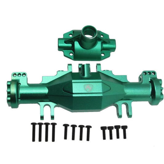 Image of Aluminum Front or Rear Axle Housing Set, Green, for Losi