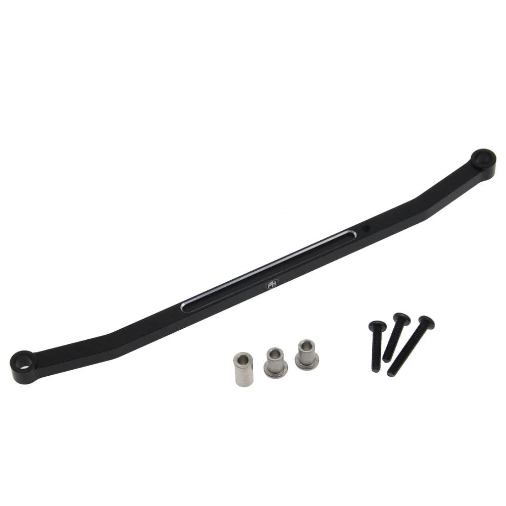 Image of Aluminum Steering Tie Rod, Black, for Losi Mini LMT
