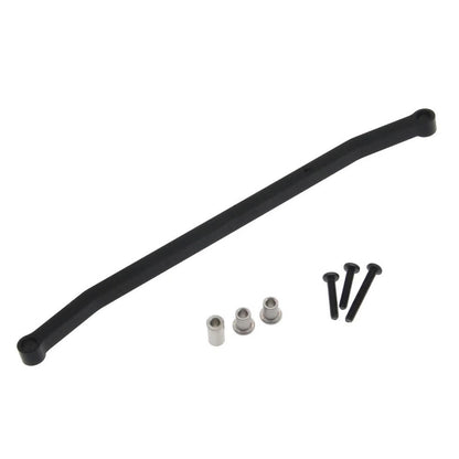 Image of Aluminum Steering Tie Rod, Black, for Losi Mini LMT